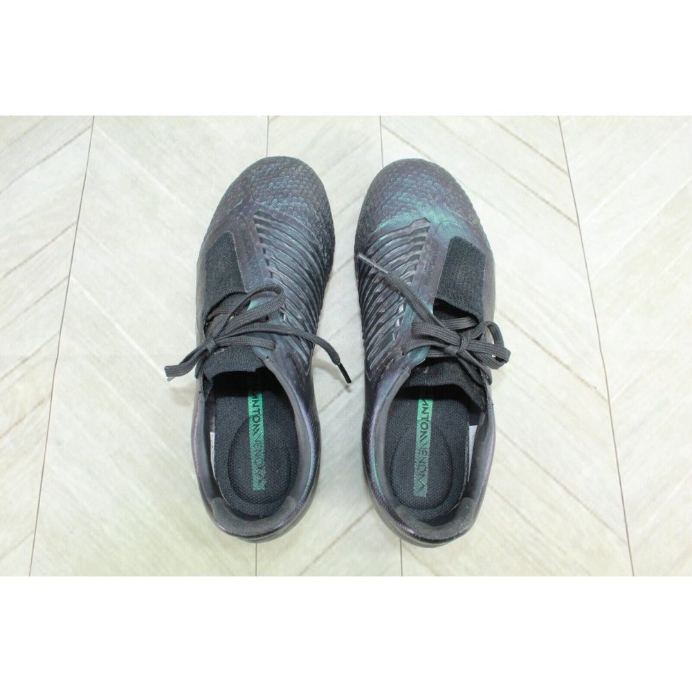 Nike Kid's ACC Jr Phantom Venom Elite FG Black Purple Soccer Cleats Size 5.5Y - Picture 6 of 9